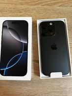 Iphone 16 pro black titanium 128GB nieuw, Telecommunicatie, Mobiele telefoons | Apple iPhone, Ophalen, 128 GB, Zwart, Nieuw