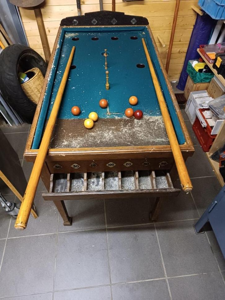 Biljart Russisch, Sport en Fitness, Biljarten en Poolen, Gebruikt, Biljarttafel, Ophalen