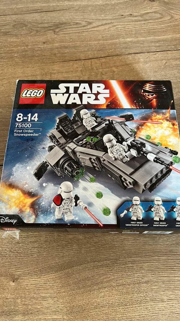 Lego Star Wars First Order Snowspeeder 75100, Verzamelen, Star Wars, Gebruikt, Ophalen
