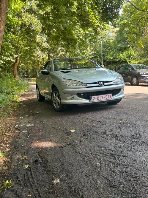Peugeot 206cc, Auto's, Peugeot, Particulier, Bluetooth, Benzine, Euro 3, Cabriolet, 2 deurs, Handgeschakeld, Zilver of Grijs, Overige kleuren
