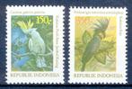 INDONÉSIE : ZB 1100/1101 MNH 1981 Kakatoes, Enlèvement ou Envoi, Non oblitéré, Animal et Nature