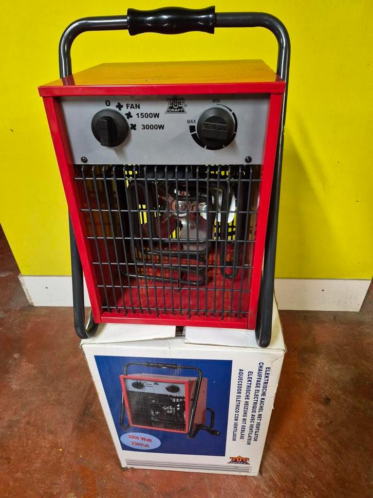 Elektrische kachel met ventilator, Huis en Inrichting, Kachels, Ophalen