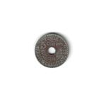 Tunesië, 5 Centimes AH1337(1918)., Postzegels en Munten, Ophalen of Verzenden, Overige landen, Losse munt