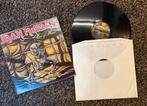 Iron maiden - piece of mind lp vinyl, Ophalen, Gebruikt