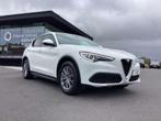 Alfa Romeo Stelvio 2.2jTD/1steEig/94000km/Leder/Trekhaak/Ca, Auto's, Alfa Romeo, Zwart, 4 cilinders, 0 kg, Wit