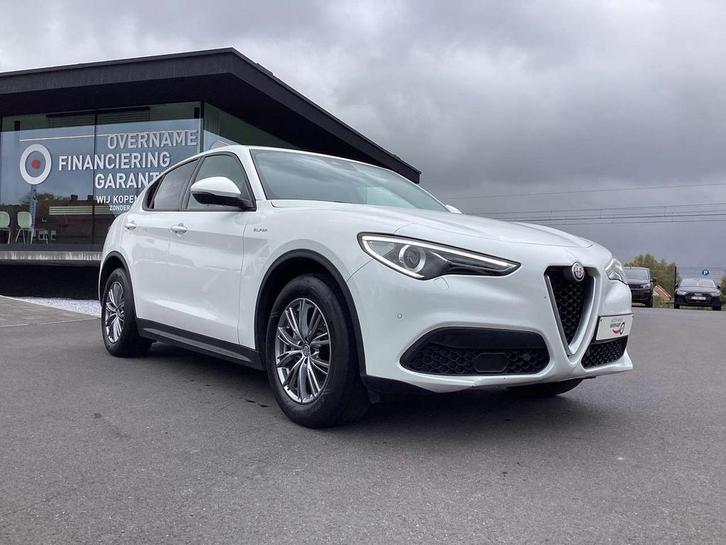 Alfa Romeo Stelvio 2.2jTD/1steEig/94000km/Leder/Trekhaak/Ca, Auto's, Alfa Romeo, Bedrijf, Stelvio, ABS, Adaptieve lichten, Airbags