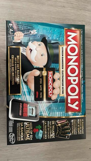 Monopoly électronique ultime NL/FR neuf, Hobby & Loisirs créatifs, Enlèvement, Neuf