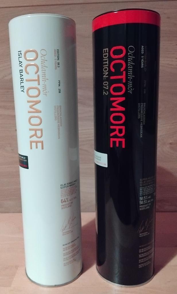 Octomore: Edition 06.3 en  07.2 (whisky), Collections, Vins, Neuf, Enlèvement ou Envoi