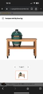 Big green egg tafel, Tuin en Terras, Buitenkeukens, Gebruikt, Houtskool, Zelf, Ophalen of Verzenden