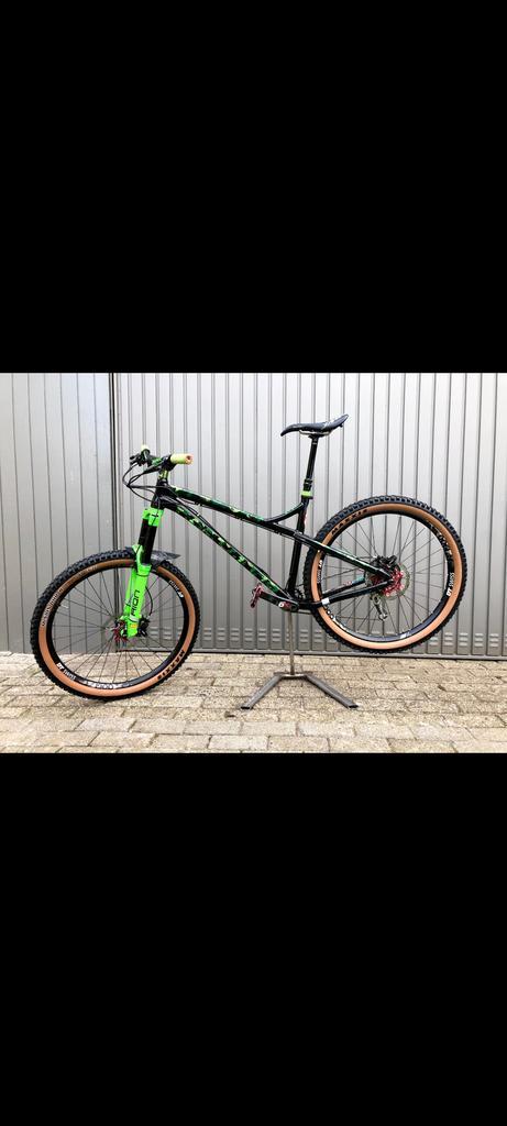 Enduro mountainbike hardtail, Fietsen en Brommers, Fietsen | Mountainbikes en ATB, Zo goed als nieuw, Heren, Overige merken, Hardtail
