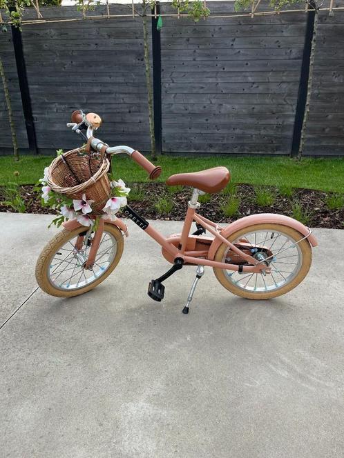 Roze Veloretti Maxi kinderfiets, Fietsen en Brommers, Fietsen | Kinderfietsjes, Gebruikt, 16 tot 20 inch, Zijwieltjes, Ophalen