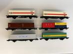 HO containerwagons (649), Overige merken, Gebruikt, Gelijkstroom, Wagon