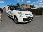 Fiat 500L 1.0 benzine + CNG Pano/Airco 1ste eigenaar, Auto's, Zwart, Cabriolet, 875 cc, Wit