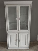 Vitrinekast, Huis en Inrichting, Ophalen, Met deur(en), 50 tot 100 cm, Zo goed als nieuw