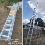 ladders nieuw in de verpakking 3x11 en 3x12, Doe-het-zelf en Bouw, Ladders en Trappen, Ladder, Ophalen