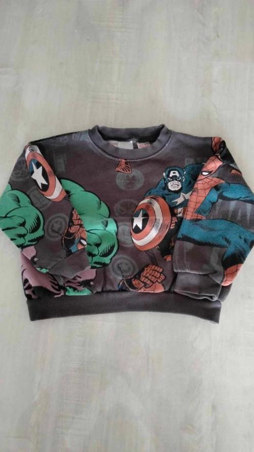 Sweater / trui Zara Marvel maat 98 cm, Kinderen en Baby's, Kinderkleding | Maat 98, Zo goed als nieuw, Jongen, Trui of Vest, Ophalen of Verzenden