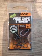 FOX haken 10 pakjes. Wide Gape Straight mt 8., Enlèvement ou Envoi