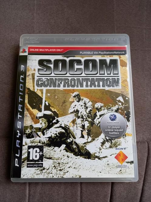 PS3 SOCOM: Confrontation, Games en Spelcomputers, Games | Sony PlayStation 3, Gebruikt, Shooter, 1 speler, Vanaf 16 jaar, Eén computer