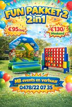 Te Huur 2in1 FUN PAKKET, Enlèvement ou Envoi