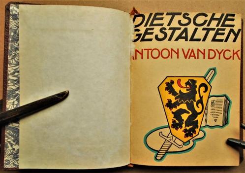 Antoon Van Dyck - 1944 - "Dietsche Gestalten, nr. 10", Boeken, Kunst en Cultuur | Beeldend, Gelezen, Schilder- en Tekenkunst, Ophalen of Verzenden