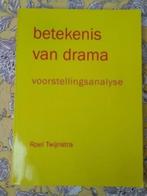 Betekenis van drama voorstellingsanalyse -, Ophalen
