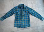 Stoer winter ruitjes hemd mt 140, Kinderen en Baby's, Kinderkleding | Maat 140, Ophalen of Verzenden, Zo goed als nieuw, Jongen