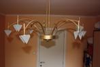 Luster, Huis en Inrichting, Lampen | Kroonluchters, Ophalen, Gebruikt, Metaal, Modern