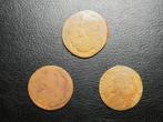 Lot de 3 liards de Charles VI, Timbres & Monnaies, Monnaies | Belgique, Enlèvement ou Envoi