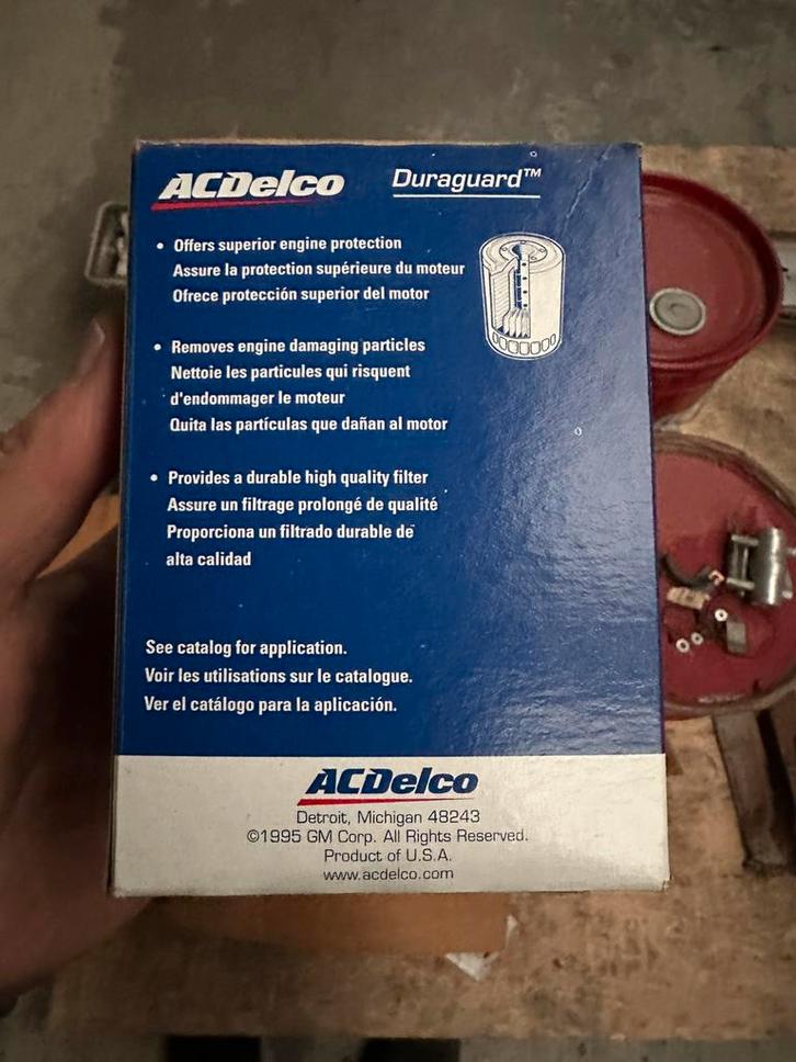 Oliefilter AC Delco PF2232 (5stuks), Auto-onderdelen, Filters, Oldtimer onderdelen, Chevrolet, Nieuw, Ophalen
