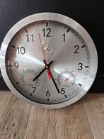 Mercedes wandklok, Ophalen of Verzenden, Gebruikt, Analoog, Wandklok