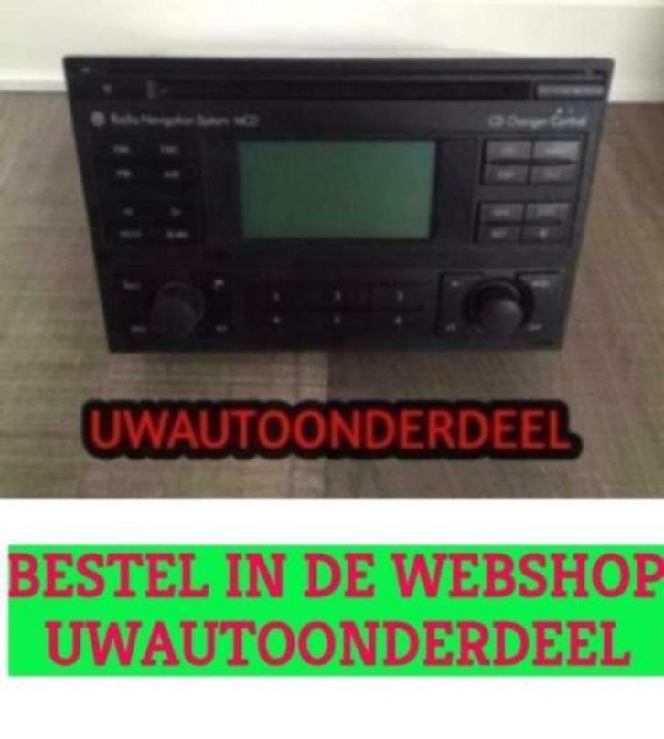 Vw Navigatie MCD POLO BORA PASSAT GOLF T4 T5 FOX Lupo Sharan, Auto diversen, Tuning en Styling, Verzenden