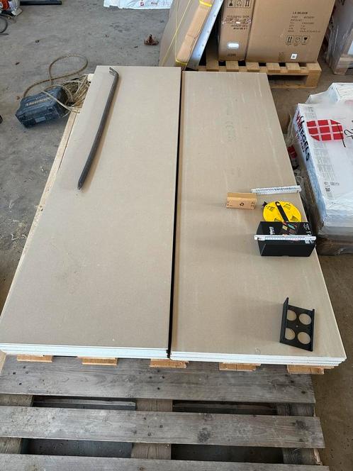 Gyplat stucplaat, Doe-het-zelf en Bouw, Platen en Panelen, Nieuw, Overige materialen, Minder dan 20 mm, Ophalen of Verzenden