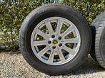 Velgen + banden Land Rover 4x 18 inch M+S, Ophalen, 18 inch, Gebruikt, 255 mm
