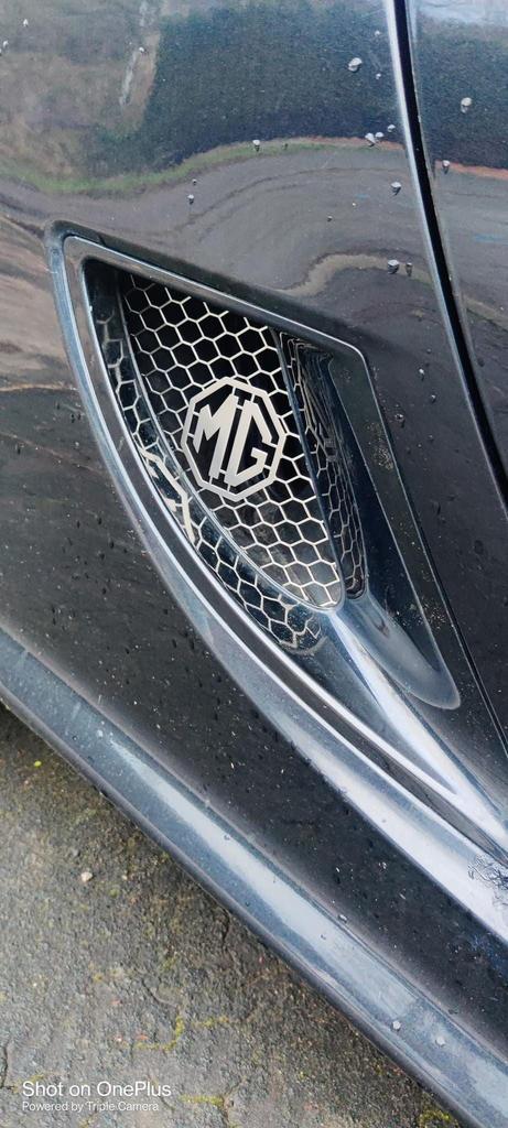 mgf mg f mg tf mgtf zij luchtroosters rvs gaas nieuw + logo, Auto-onderdelen, Carrosserie, Nieuw, Ophalen of Verzenden