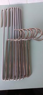 8 metalen kledinghangers voor broeken  ( lot 1 ), Enlèvement ou Envoi, Comme neuf, Métal