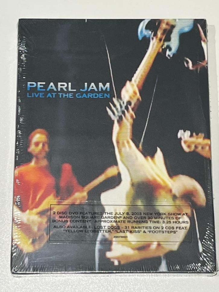 Pearl Jam – Live At The Garden 2-DVD Nieuw!, Cd's en Dvd's, Dvd's | Muziek en Concerten, Nieuw in verpakking, Muziek en Concerten