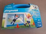 Playmobil Meeneem koffertje voetbal doelschieten – 5654, Kinderen en Baby's, Speelgoed | Playmobil, Complete set, Zo goed als nieuw