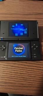 Nintendo DSi Zwart (Gejailbreakt) + Twilight Menu, Games en Spelcomputers, Spelcomputers | Nintendo DS, Ophalen, Met games, Zwart