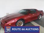 Pontiac Firebird Coupe | 1990 | Route 66 Auctions, Pontiac, Zwart, Bedrijf, Handgeschakeld