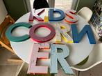 Kunststof letters "KIDS CORNER", Ophalen, Nieuw