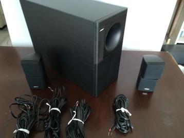 Bose acoustimass 5 series 3 subwoofer + double cube speakers beschikbaar voor biedingen