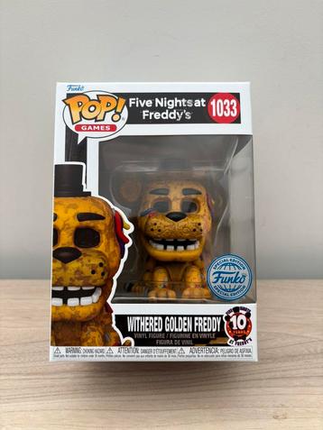 0th Anniversary Withered Golden Freddy #1033 beschikbaar voor biedingen