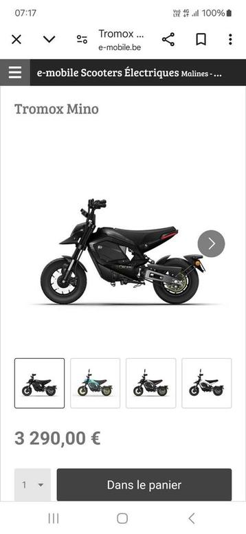 Moto électrique neuf950€ permis 50cc, Enlèvement, Neuf
