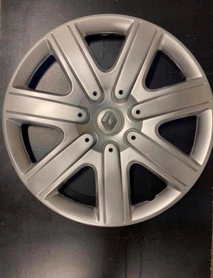 1  enjoliveurs d’origine Renault Mégane scenic clio 16", Autos : Divers, Enjoliveurs, Utilisé, Enlèvement ou Envoi