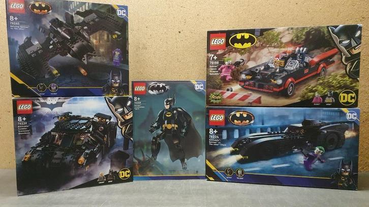 Lego Batman 76239 76224 76265 76188 76259, Kinderen en Baby's, Speelgoed | Duplo en Lego, Nieuw, Lego, Complete set, Ophalen of Verzenden