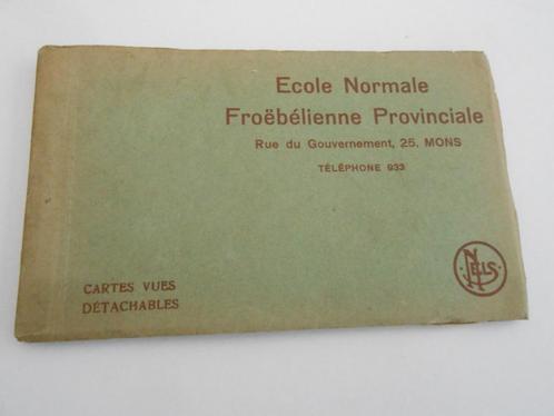 Anciennes cartes postales école de 700 MONS, Collections, Cartes postales | Belgique, Non affranchie, Hainaut, Enlèvement ou Envoi