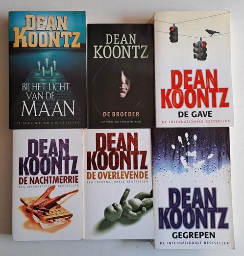 Boeken Dean Koontz, Livres, Thrillers, Utilisé, Enlèvement ou Envoi