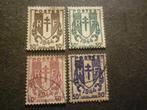Frankrijk/France 1944 Yt 670/673(o) Gestempeld/Oblitéré, Verzenden