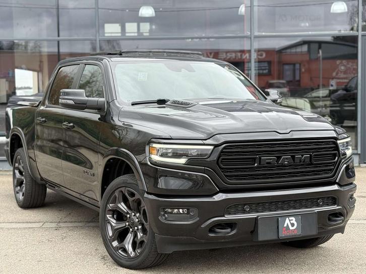 Dodge Ram 1500 LIMITED NIGHT EDITION COCKPIT TVAC PANO HUD, Auto's, Dodge, Bedrijf, Te koop, RAM 1500, 360° camera, 4x4, ABS, Achteruitrijcamera