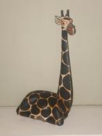 Vintage houten giraf, Antiek en Kunst, Ophalen of Verzenden